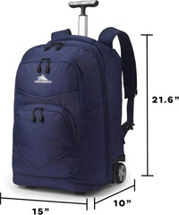 best rolling laptop backpack 2017 High Sierra Freewheel Pro Rolling Laptop Backpack