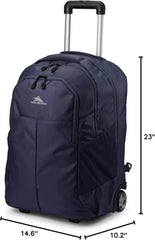 High Sierra Powerglide Pro Rolling Laptop Backpack - Luggage Base
