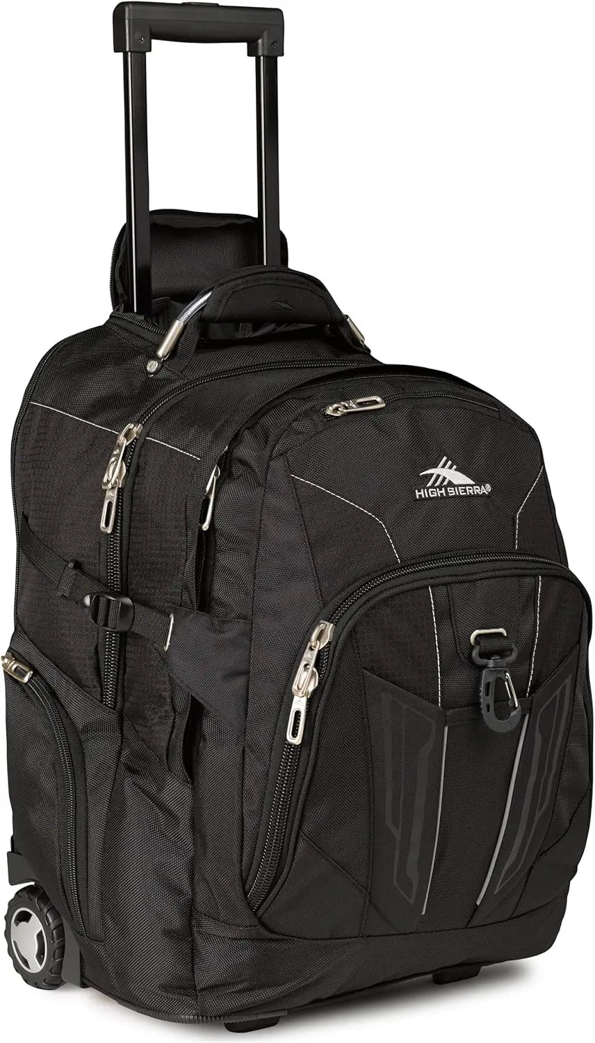 High Sierra XBT Wheeled Backpack (Black)