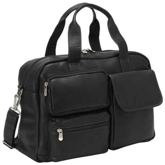 Piel Leather Multi-Pocket Carry-On - Luggage Base