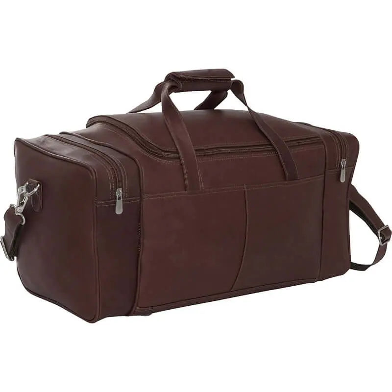 Piel Leather Small 17 inch Duffel Bag - Luggage Base