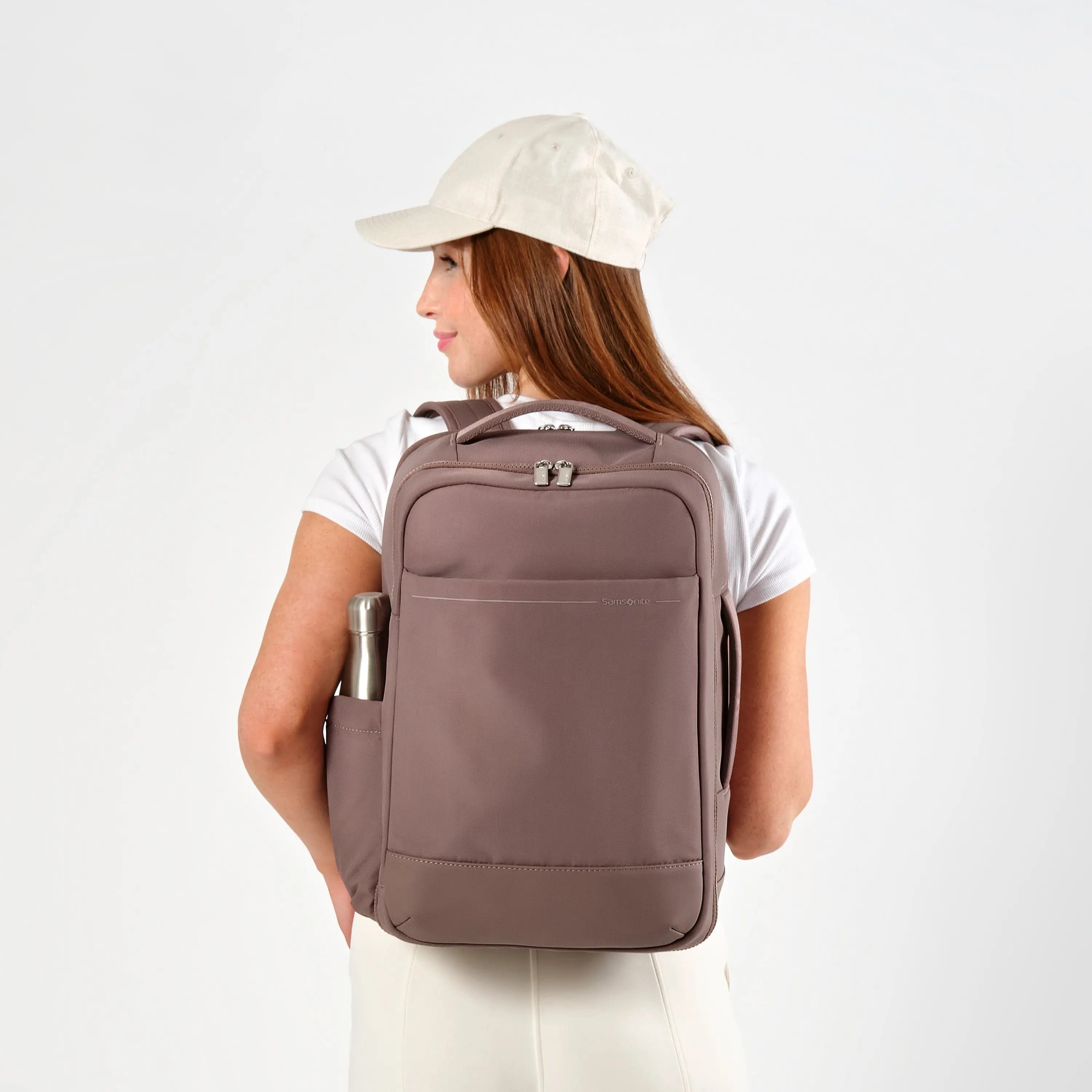 Samsonite Better Than Basic Travel Backpack in Chocolate Mauve - image 2