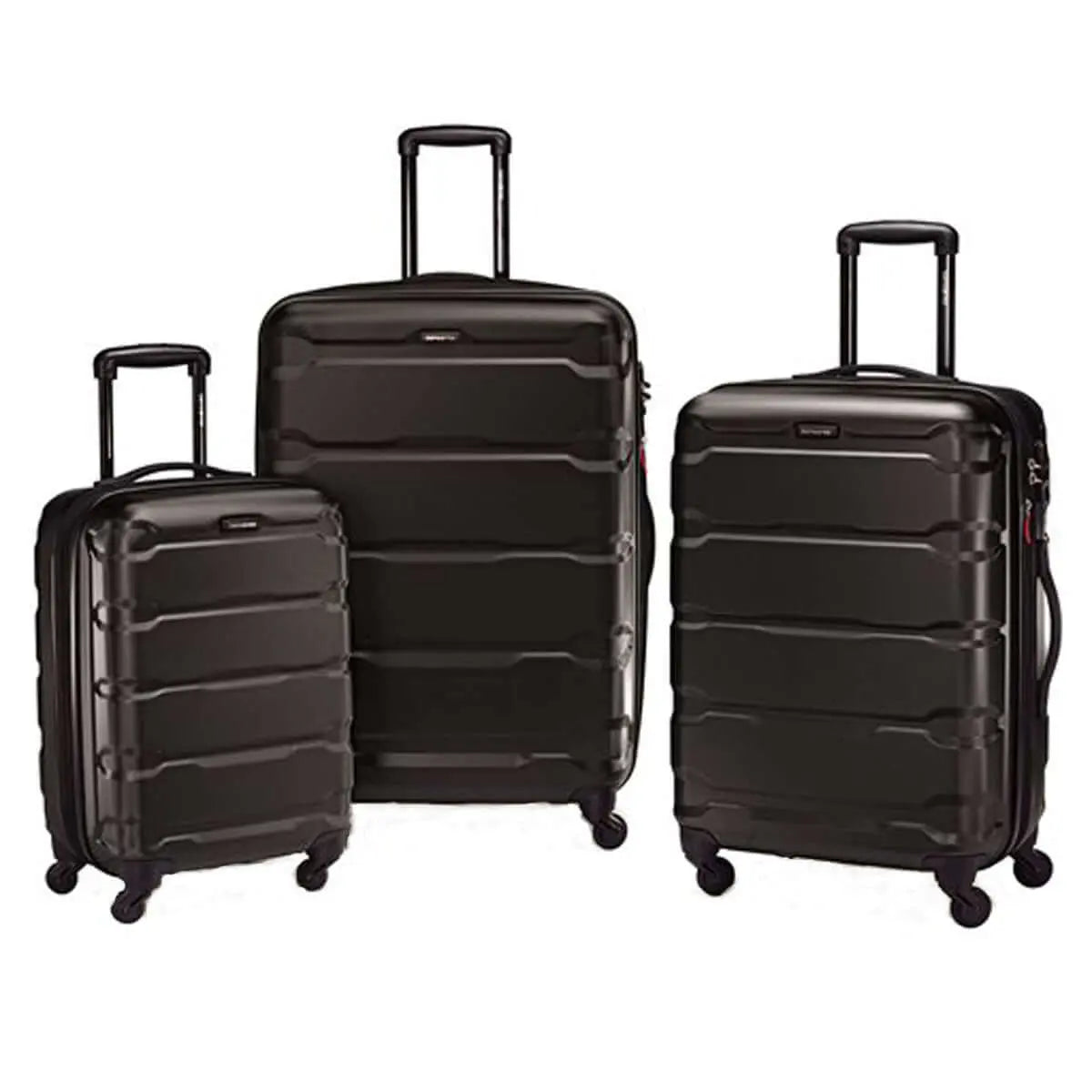 Samsonite Omni PC 3 Piece Spinner Set - Luggage Base