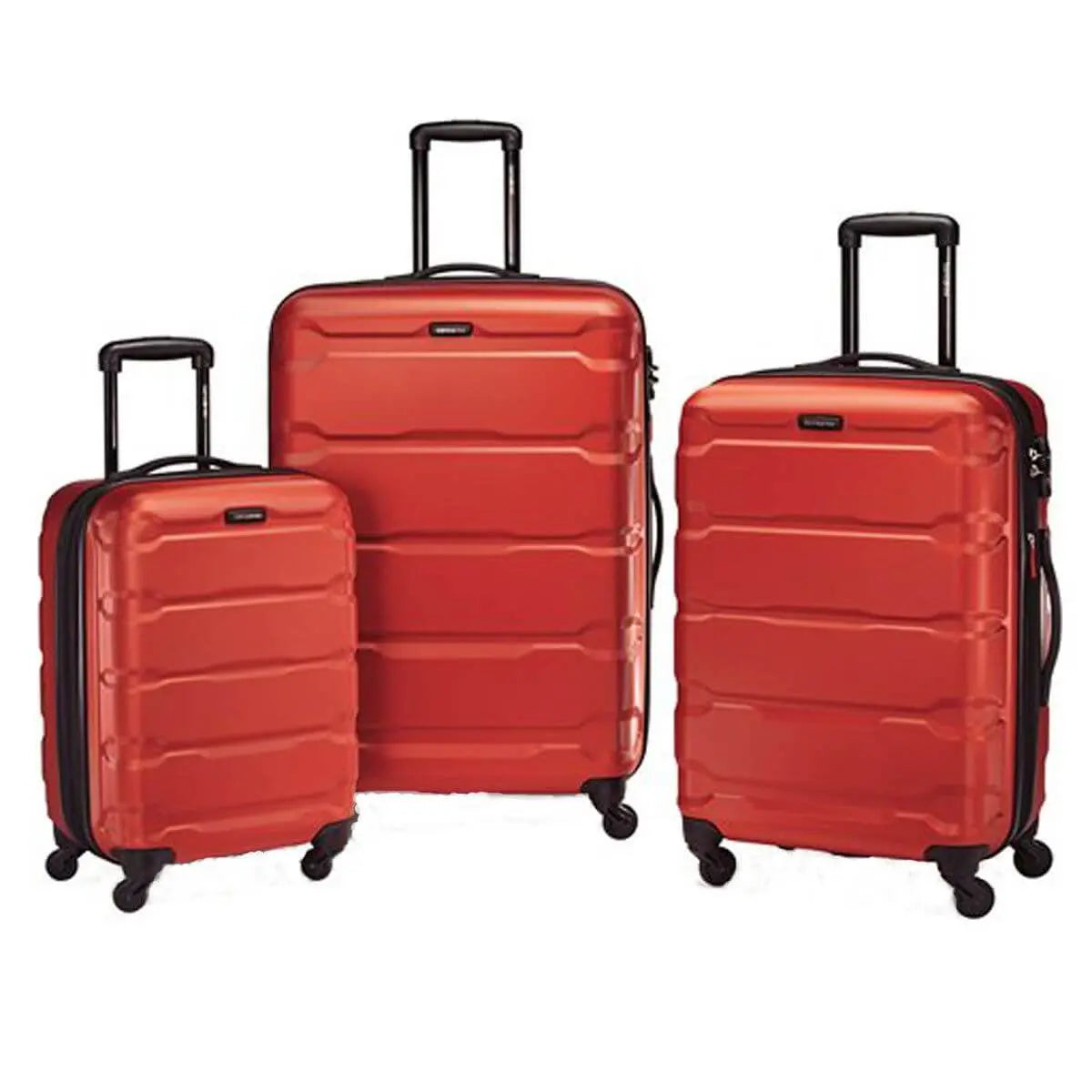 Samsonite Omni PC 3 Piece Spinner Set - Luggage Base