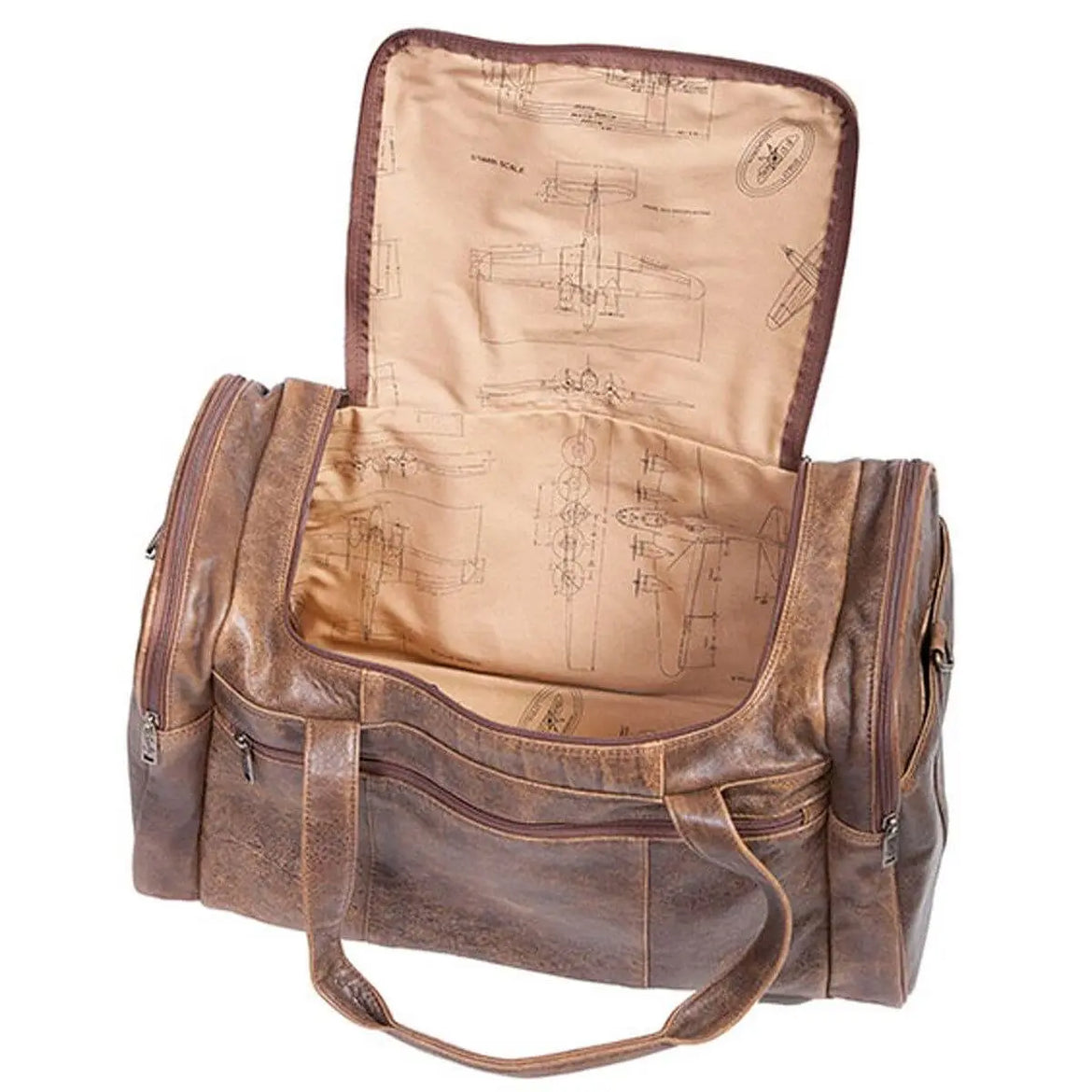 Sac De Yoga En Cuir Suédé Noir Scully Leather 903-19 - Neuf Sous Emballage