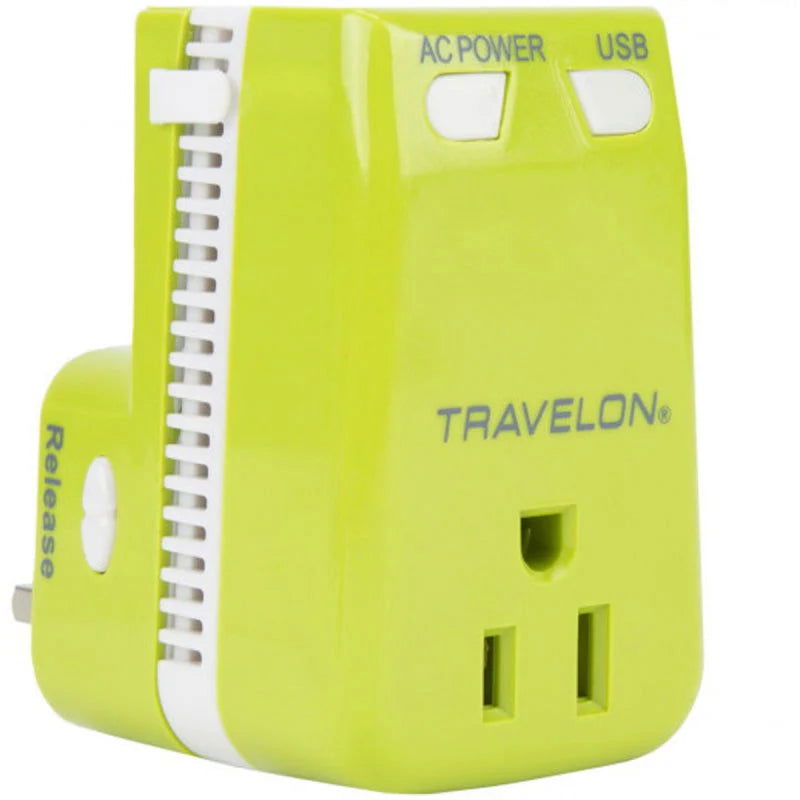 Travelon Universal 3-in-1 Converter Adapter USB - Luggage Base