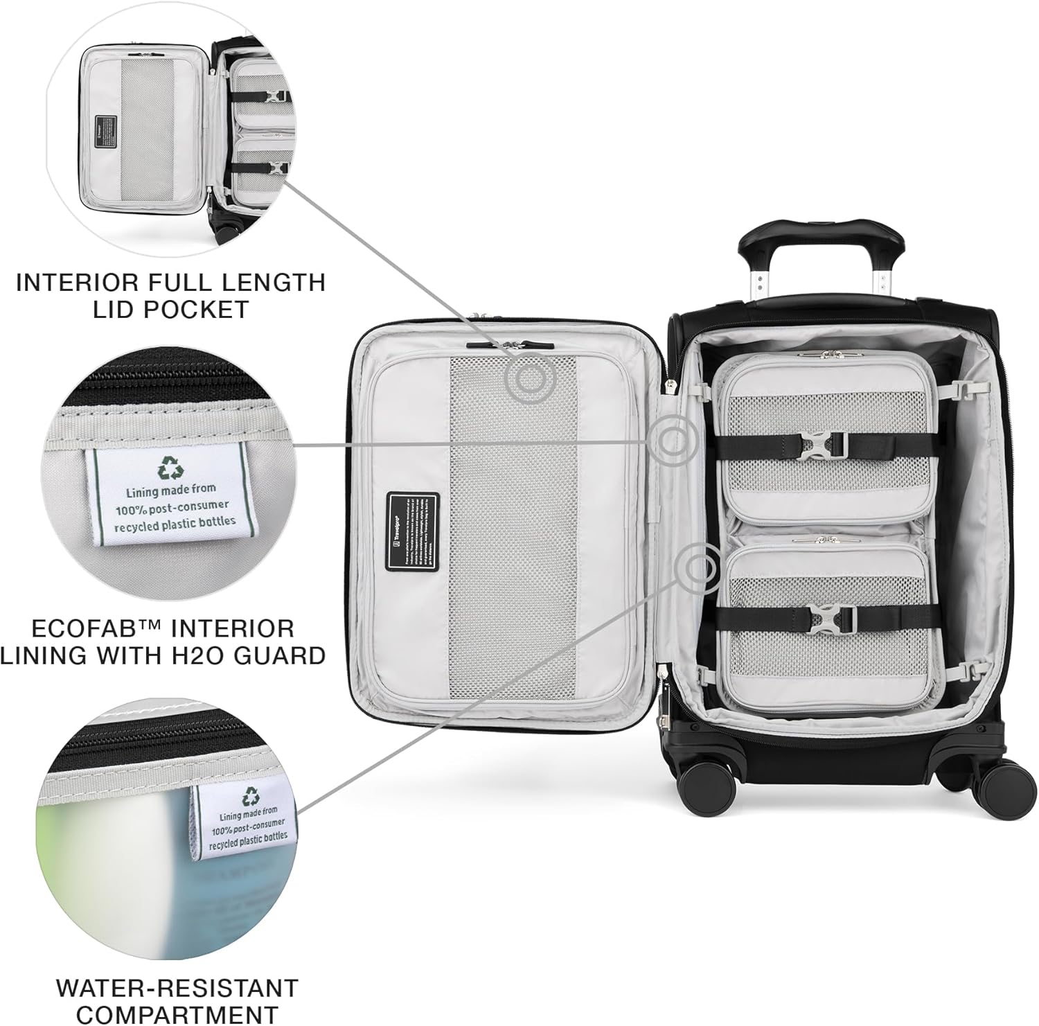 Travelpro Versapack+ Carry-On Spinner - Luggage Base