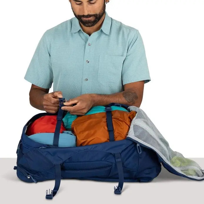 Osprey Farpoint 40 Travel Pack — carry handle detail
