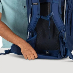 Osprey Farpoint 40 Travel Pack — fabric and hardware detail