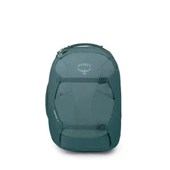 Osprey Farpoint 40 Travel Pack in Cascade Blue-Torrent Blue — front view