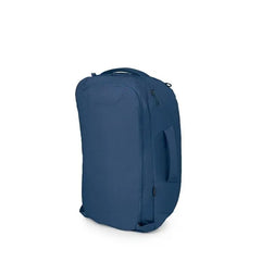 Osprey Farpoint 40 Travel Pack in Antique Blue — back panel view