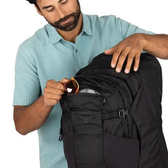 Osprey Farpoint 55 Travel Pack in Black — feature detail 3