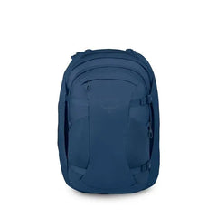 Osprey Farpoint 55 Travel Pack in Antique Blue — front view