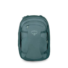 Osprey Farpoint 55 Travel Pack in Cascade Blue-Torrent Blue — front view