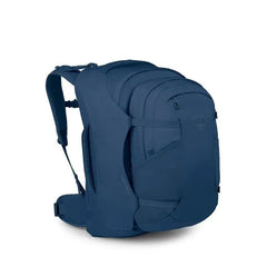 Osprey Farpoint 55 Travel Pack in Antique Blue — side view