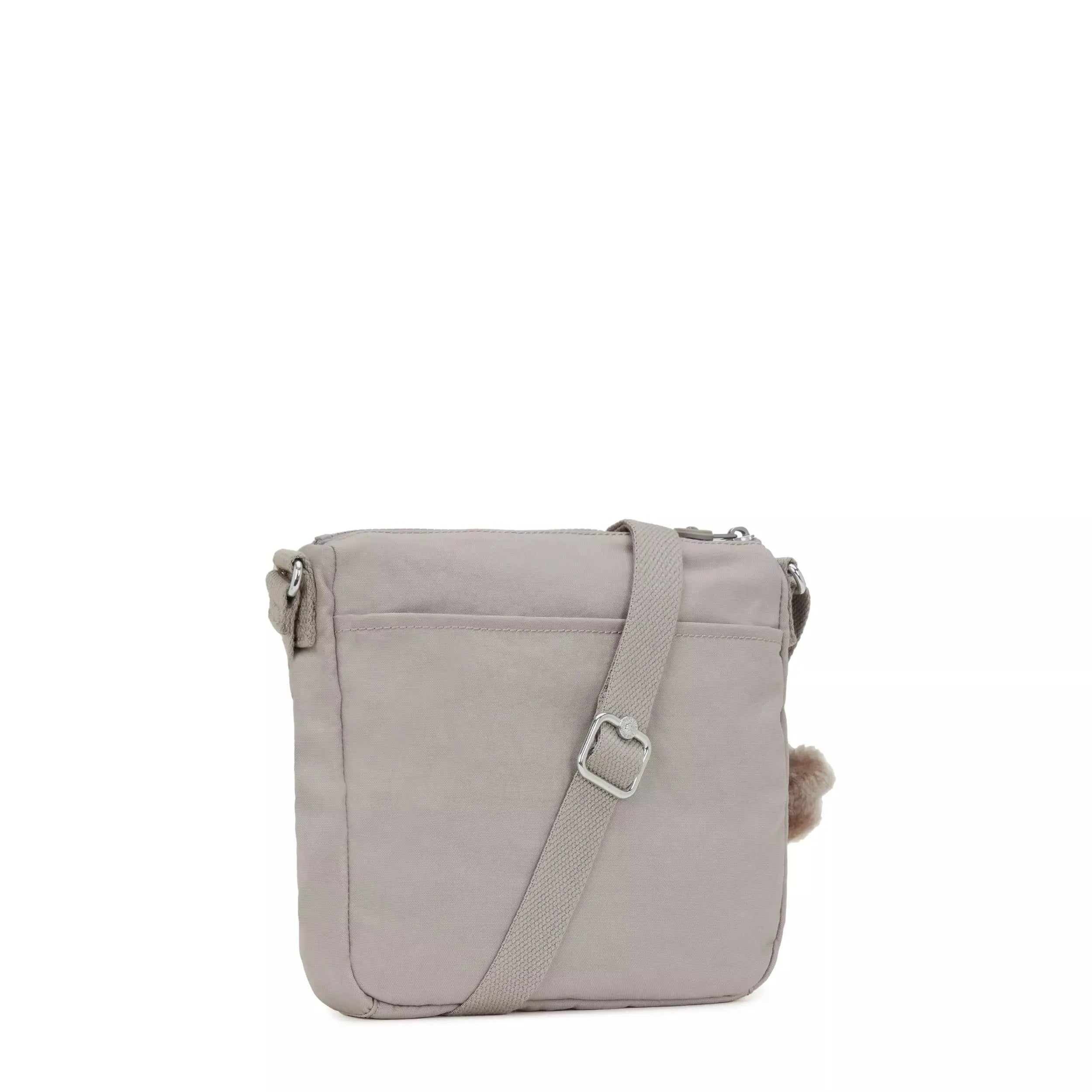 Kipling Sebastian Crossbody Bag in Grey Gris, back view