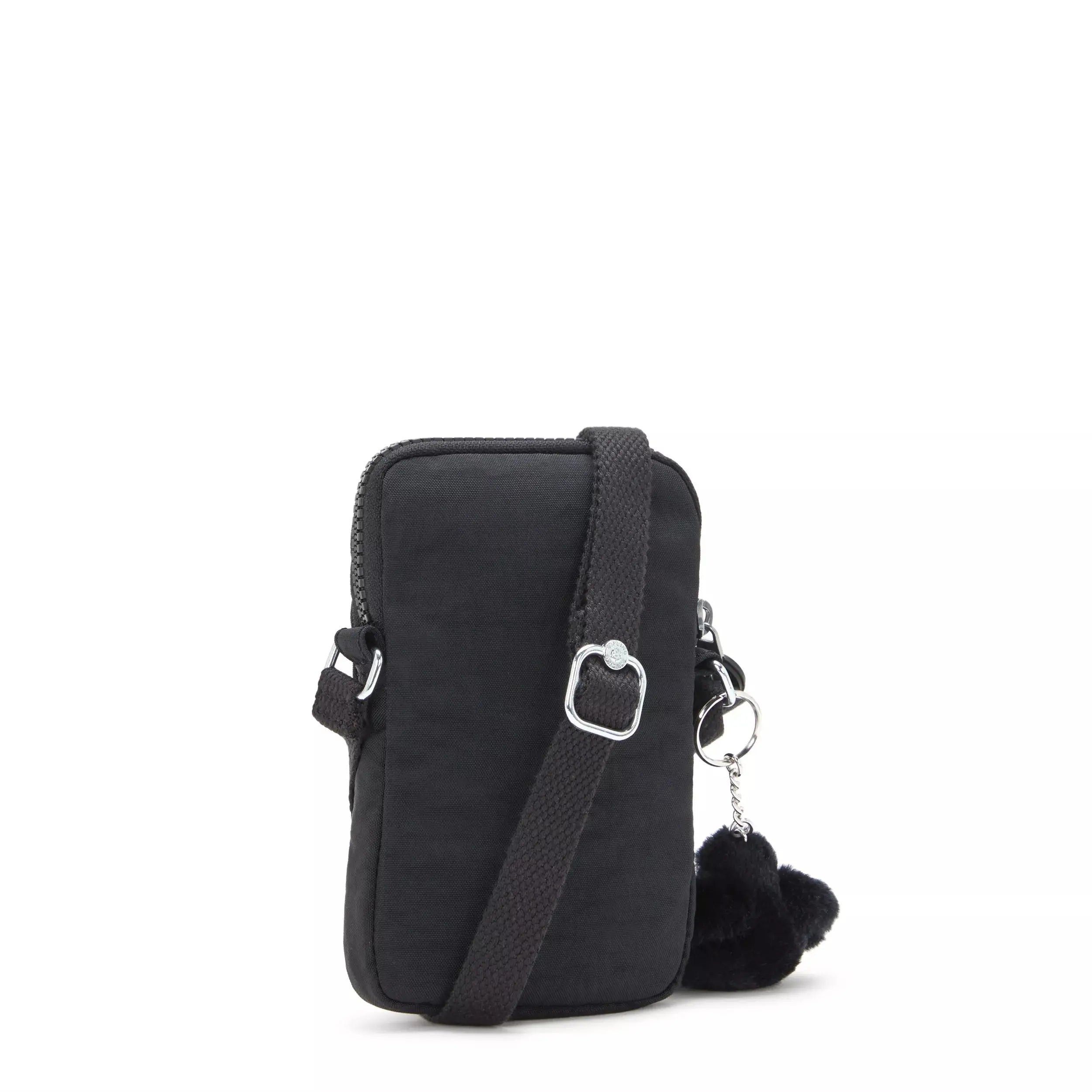 Kipling Tally Crossbody Phone Bag in Black Noir, back view