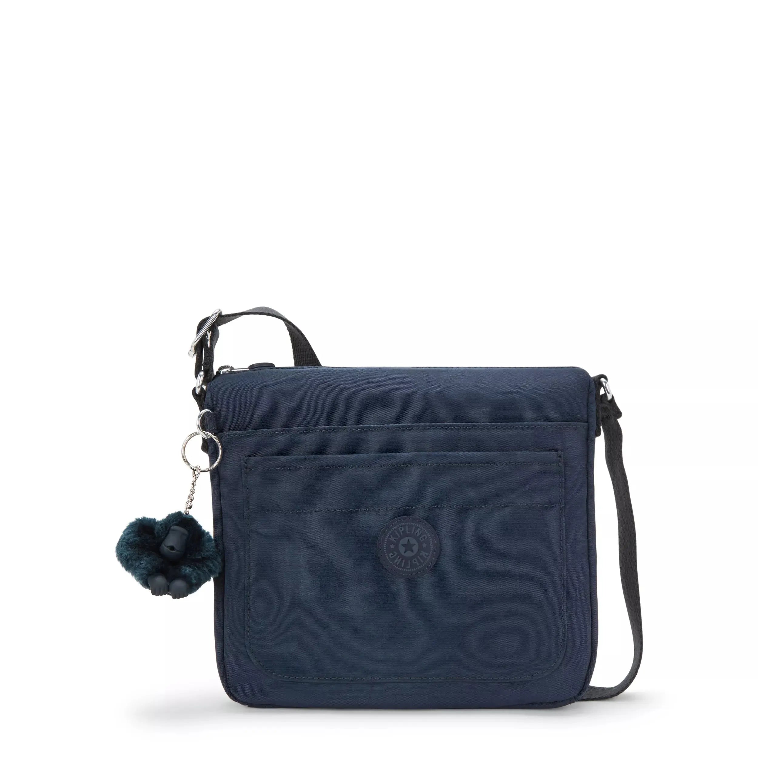Kipling Sebastian Crossbody Bag in Blue Bleu 2, front view