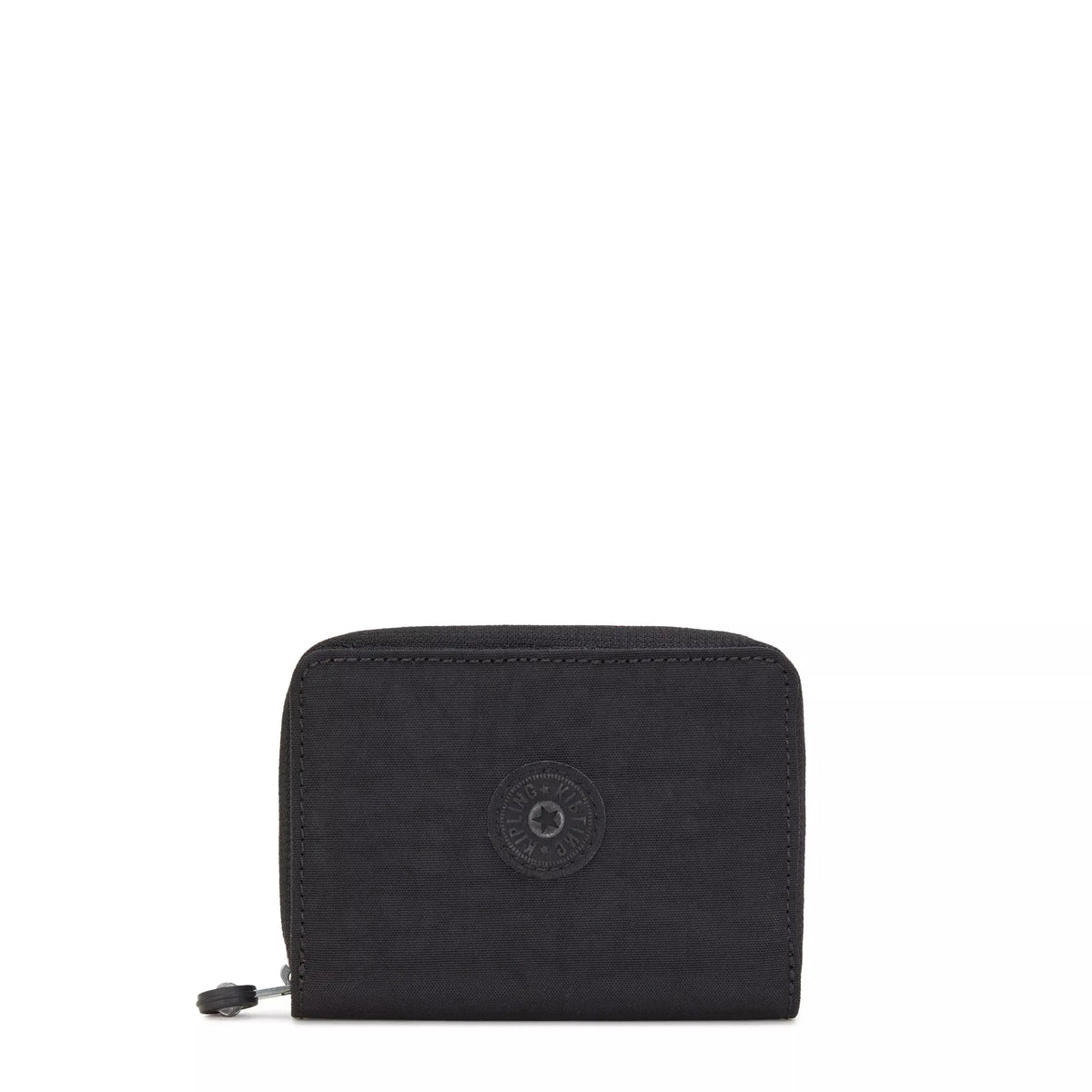 Kipling Money Love Small Wallet in Black Noir, front view