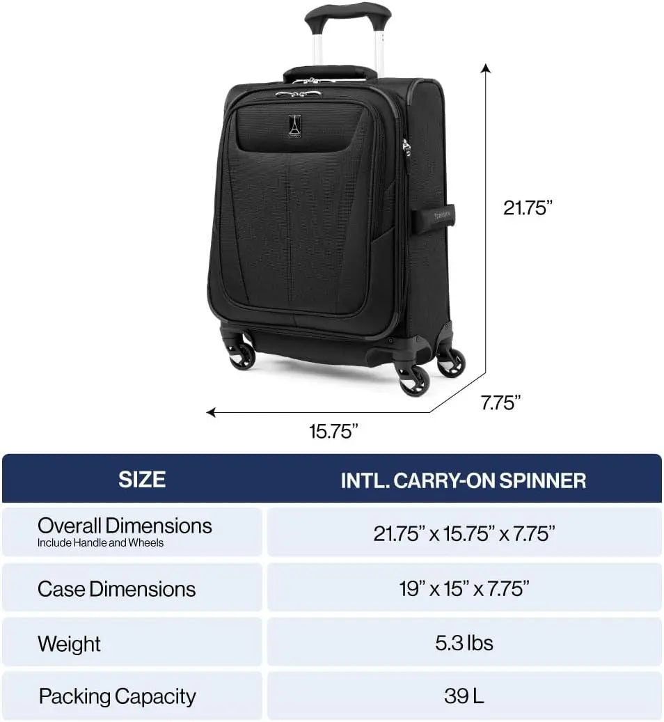 Travelpro Maxlite 5 Int Carry On Spinner Travelpro