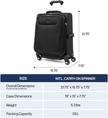Travelpro Maxlite 5 Int Carry On Spinner Travelpro