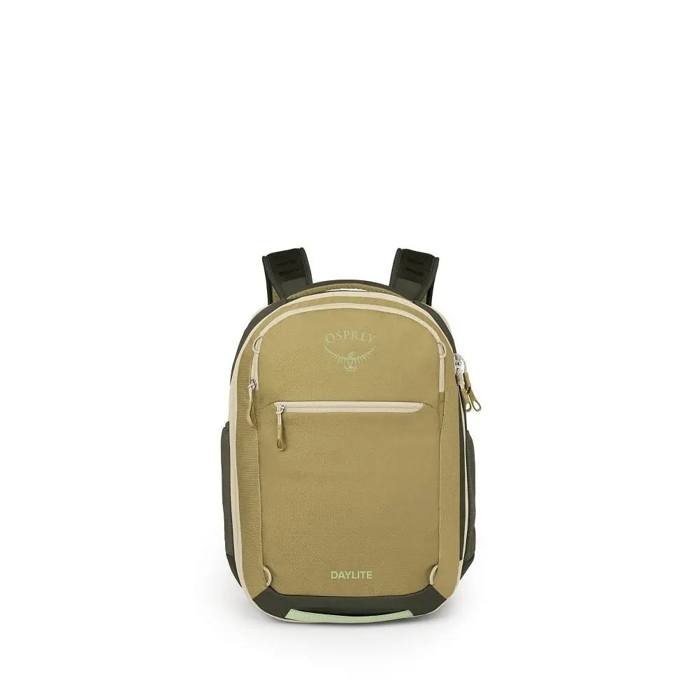 Osprey Daylite Expandable 26+6 Travel Pack in Gravel Tan Multi - front view