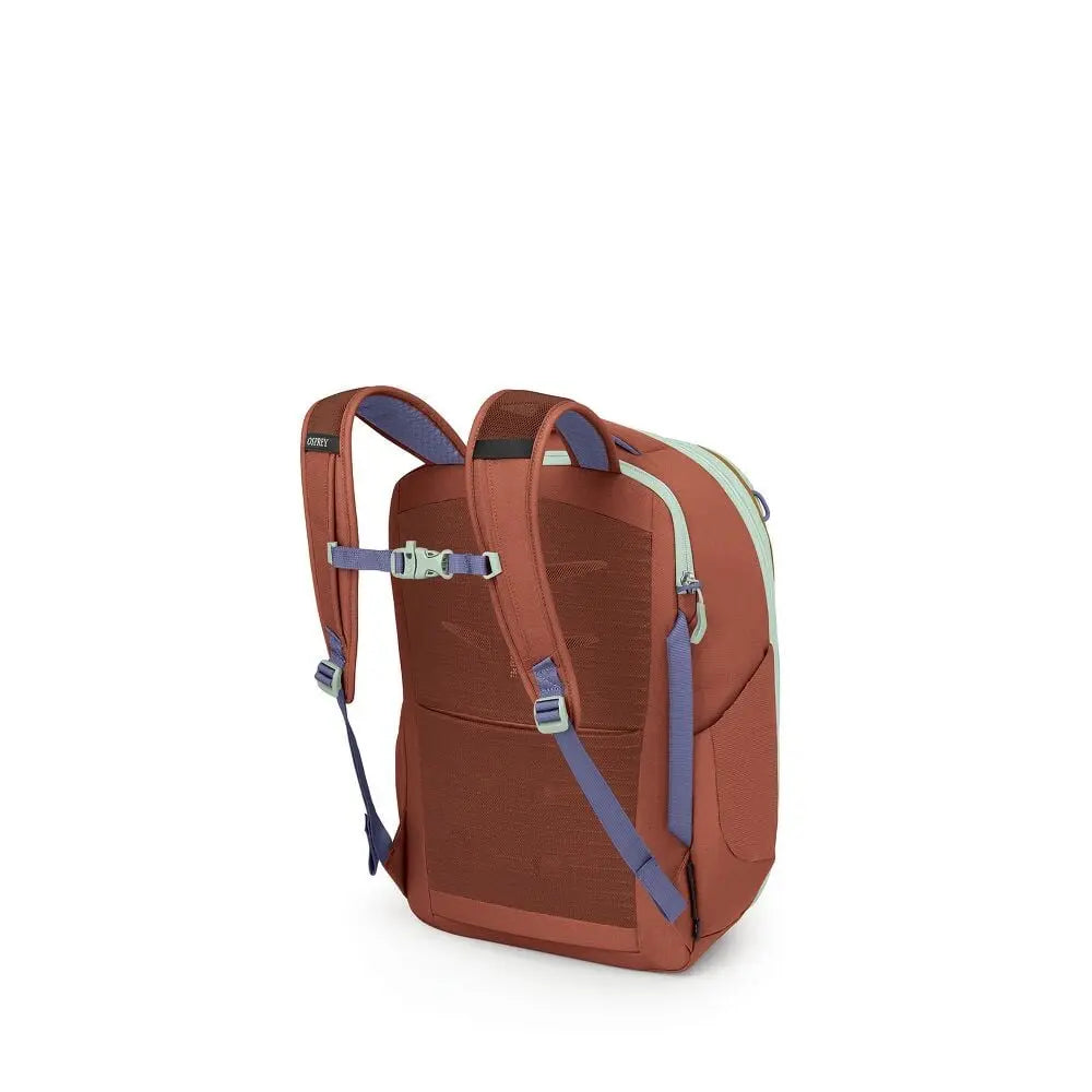 Osprey Daylite Expandable 26+6 Travel Pack in Barley Brown Multi - rear angled view