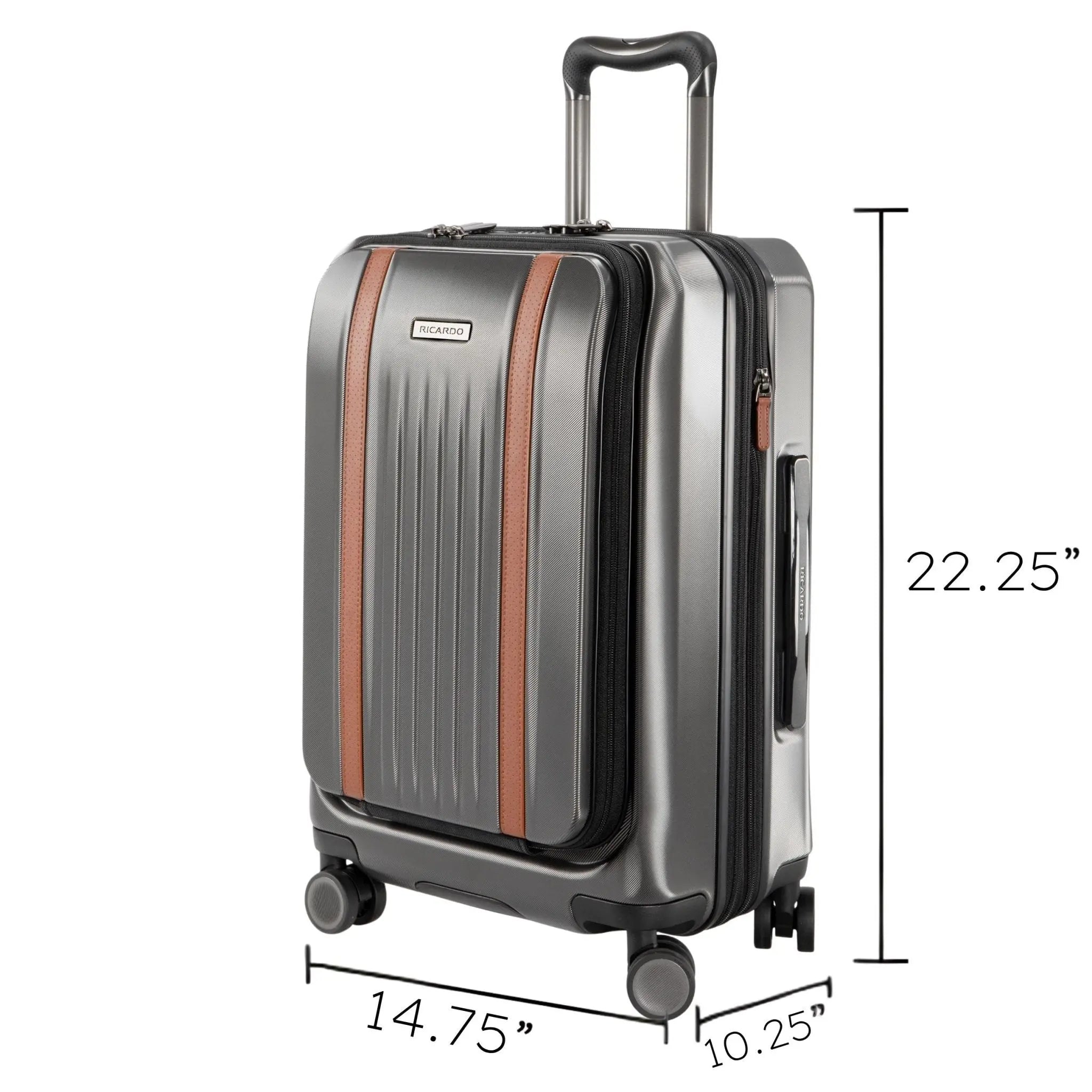 Ricardo Beverly Hills Montecito 2.0 FastAccess™ Front-Opening Hardside Carry-On Expandable Spinner - Graphite