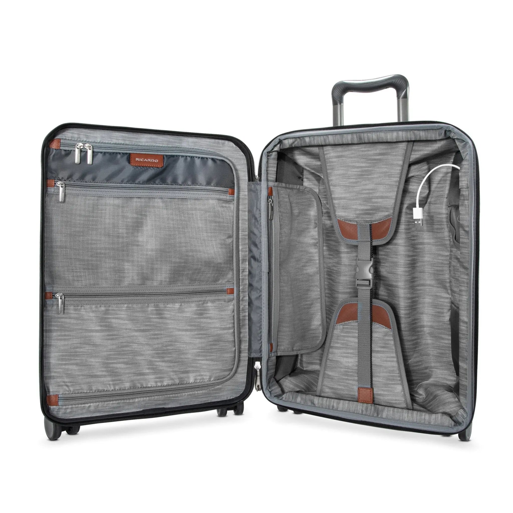Ricardo Beverly Hills Montecito 2.0 FastAccess™ Front-Opening Hardside Carry-On Expandable Spinner - Graphite