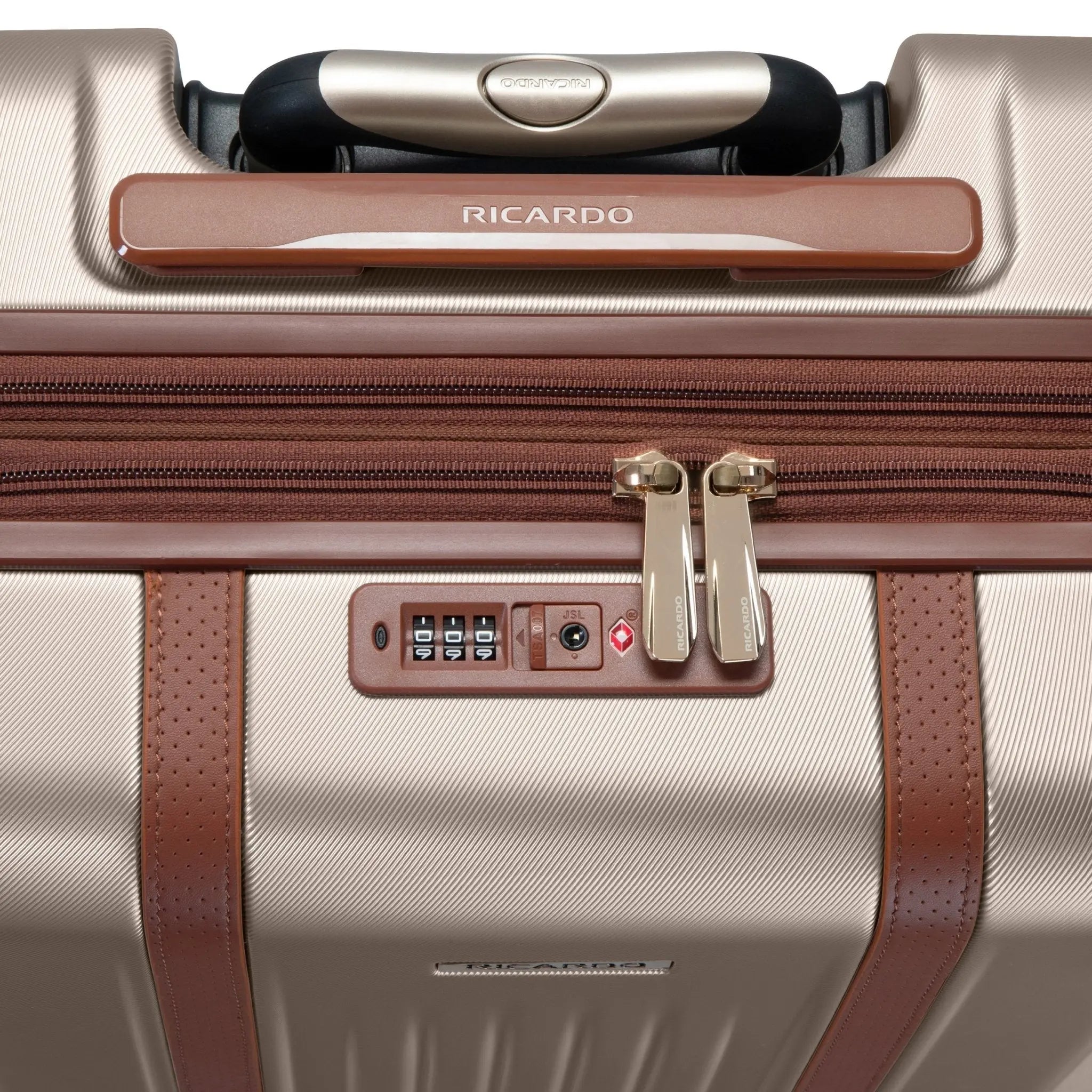 Ricardo Beverly Hills Montecito 2.0 Hardside Carry-On Expandable Spinner - Champagne