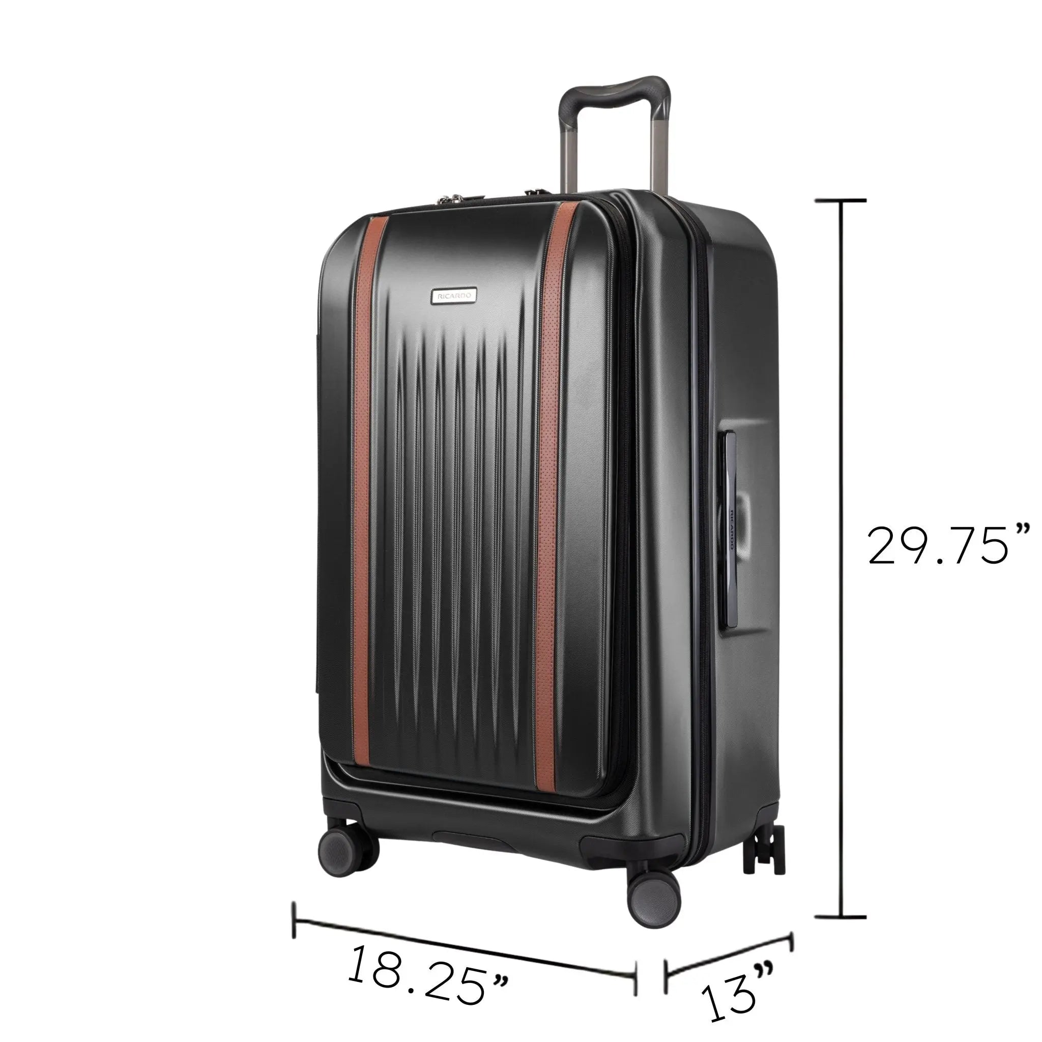 Ricardo Beverly Hills Montecito 2.0 Hardside Check-in Cargo Trunk, 105 L - Graphite
