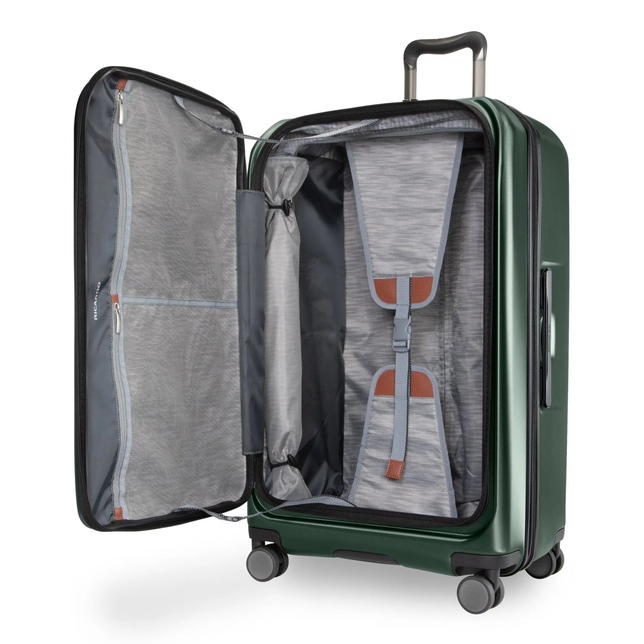 Ricardo Beverly Hills Montecito 2.0 Hardside Check-in Cargo Trunk, 105 L - Hunter Green