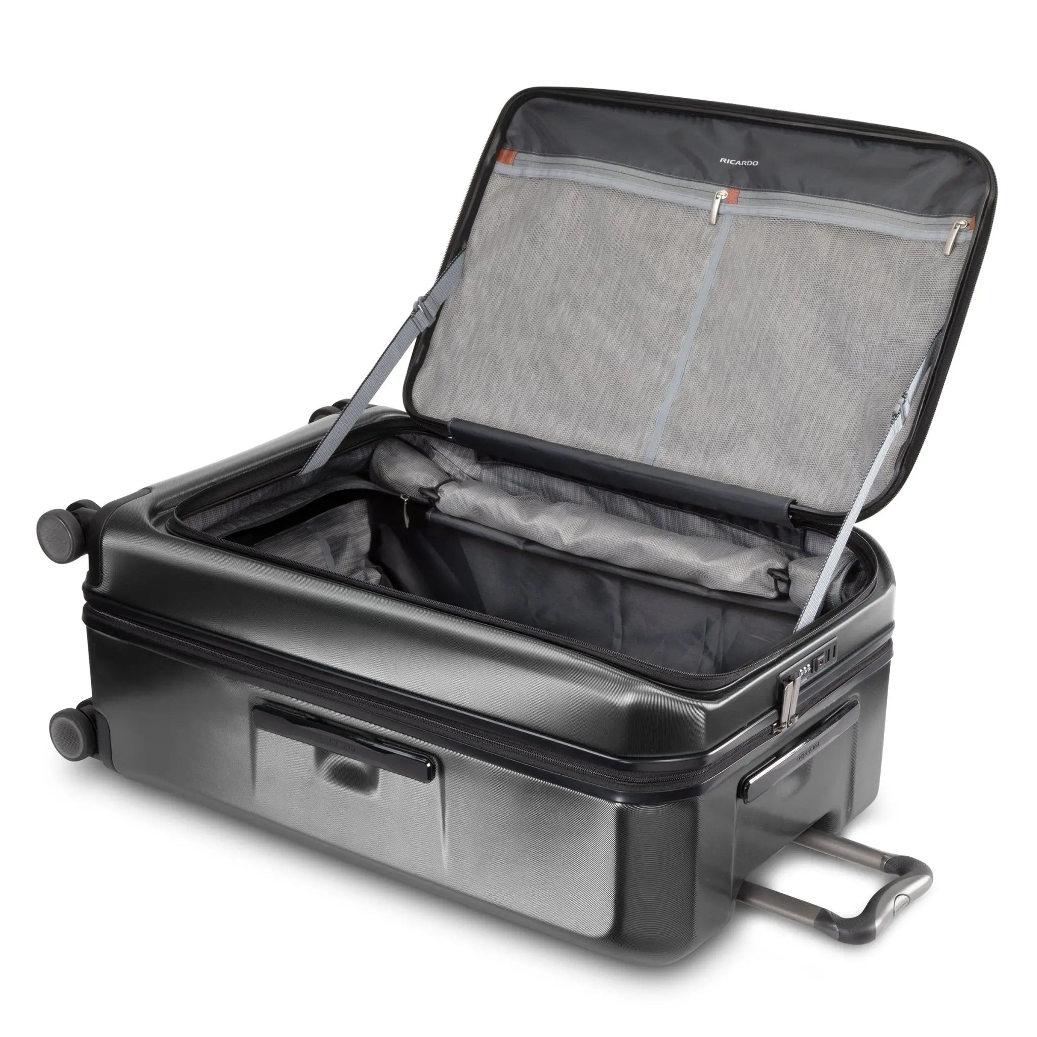 Ricardo Beverly Hills Montecito 2.0 Hardside Check-in Cargo Trunk, 105 L - Graphite
