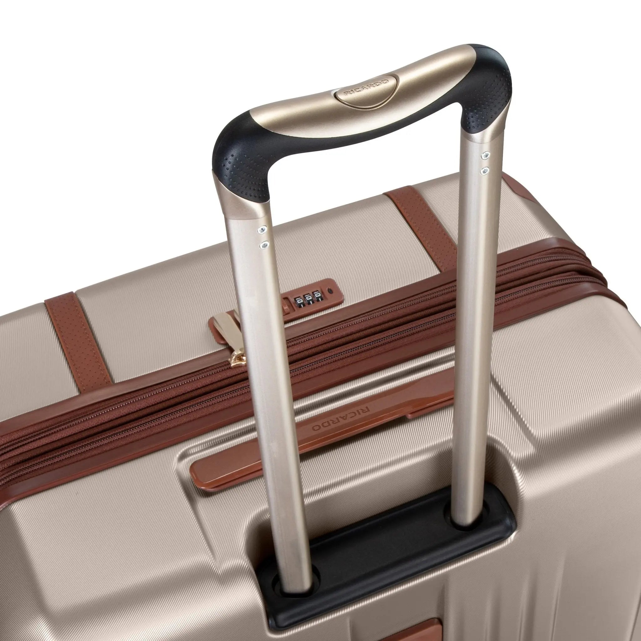 Ricardo Beverly Hills Montecito 2.0 Hardside Medium Check-in Expandable Spinner - Champagne
