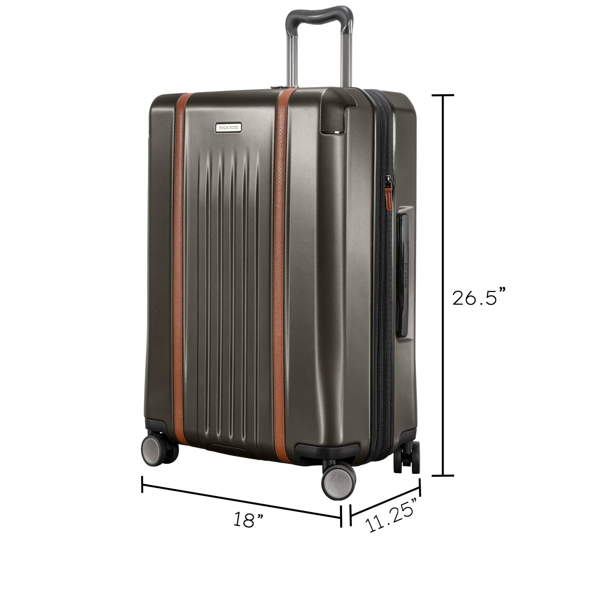 Ricardo Beverly Hills Montecito 2.0 Hardside Medium Check-in Expandable Spinner - Graphite