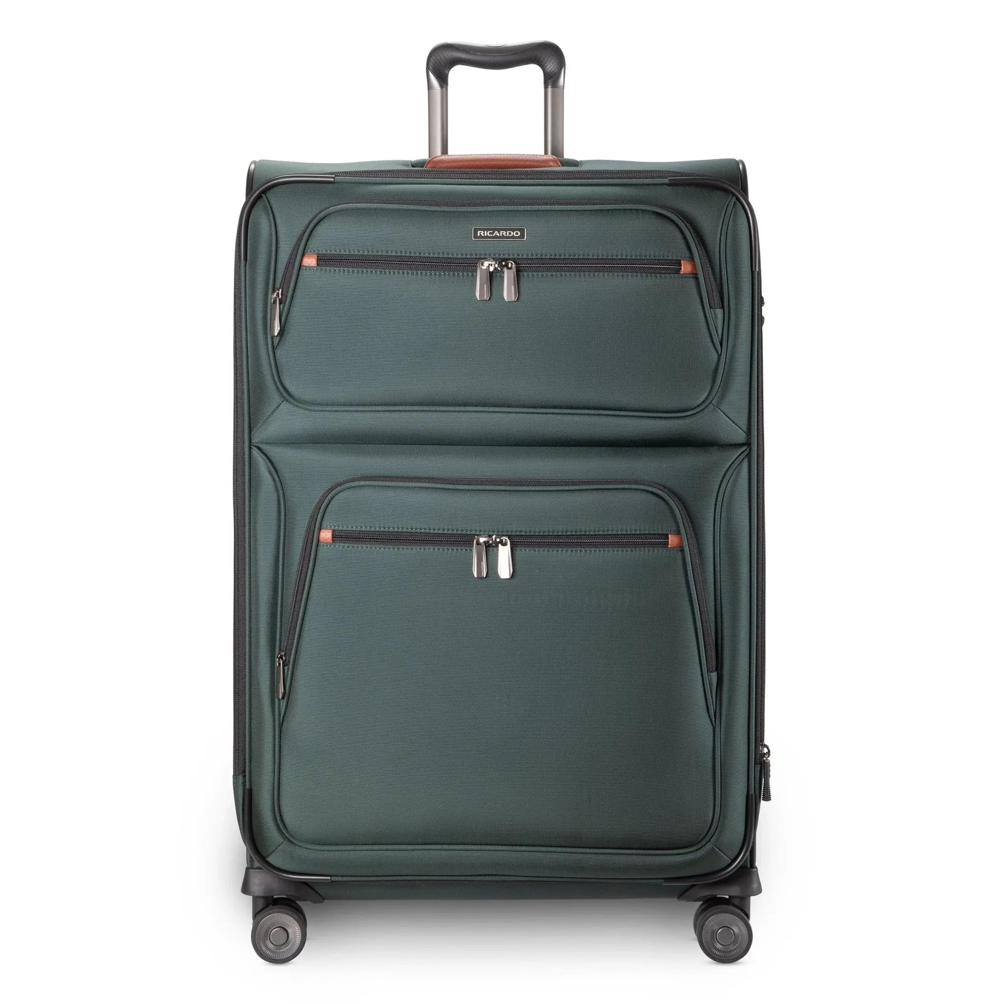 Ricardo Beverly Hills Montecito 3.0 Softside Large Check-In Expandable Spinner - Hunter Green