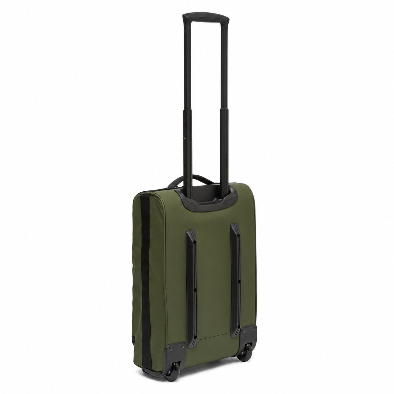 Oakley Endless Adventure RC Carry-On in New Dark Brush - rear view with telescoping handle extended
