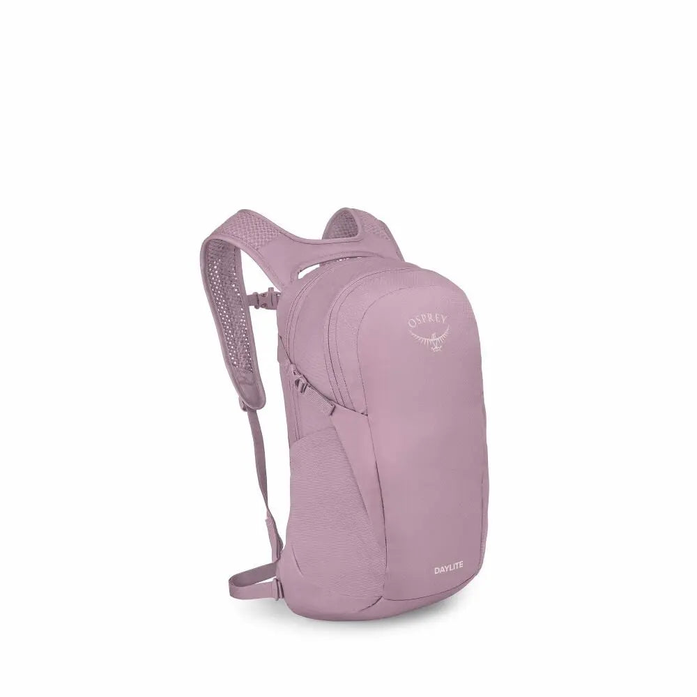 Osprey Daylite 13L in Iris Pink, three-quarter view