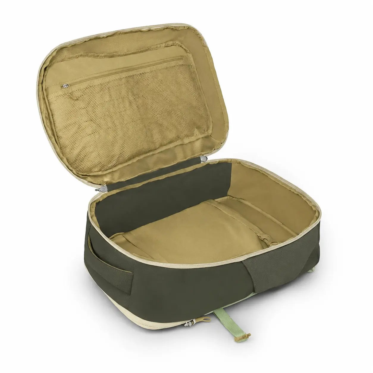 Osprey Daylite Carry-On Travel Pack 35 open suitcase-style interior