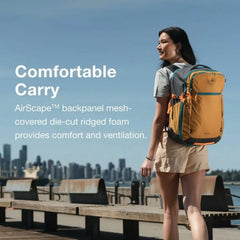 Osprey Daylite Carry-On Travel Pack 35 airport lifestyle view