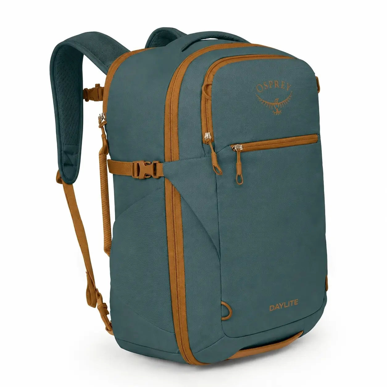 Osprey Daylite Carry-On Travel Pack 35 in Torrent Blue and Barley Brown