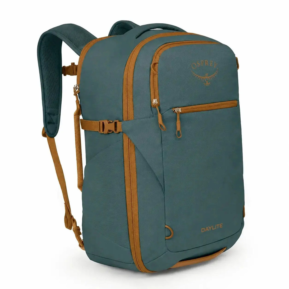 Osprey Daylite Carry-On Travel Pack 35 in Torrent Blue and Barley Brown