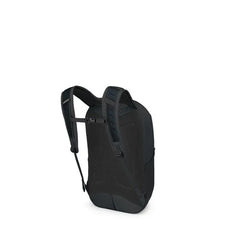 Osprey Farpoint Fairview Travel Daypack in Black - rear three-quarter view