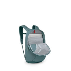 Osprey Farpoint Fairview Travel Daypack in Cascade Blue-Torrent Blue - alternate side view