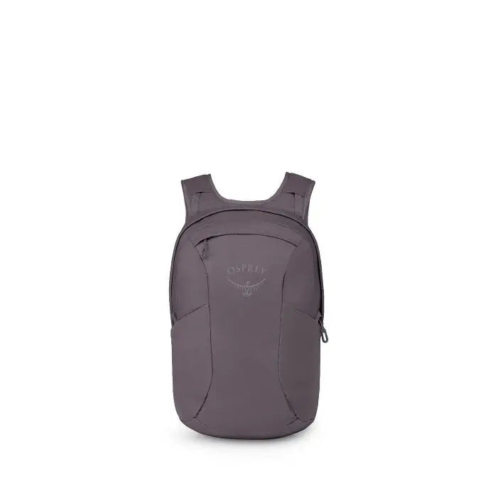Osprey Farpoint Fairview Travel Daypack in Graphite Purple - front view