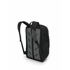Osprey Flare 27 backpack in Black - rear three-quarter view