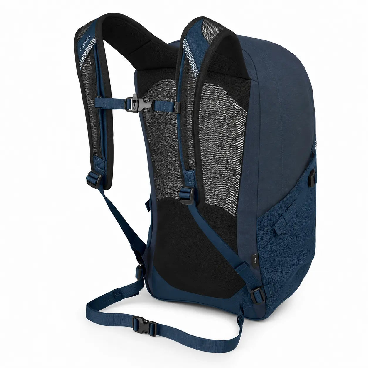 Osprey Quasar 26 Atlas Blue backpack backpanel and shoulder straps