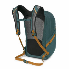 Osprey Quasar 26 Torrent Blue Heather backpack backpanel and shoulder straps