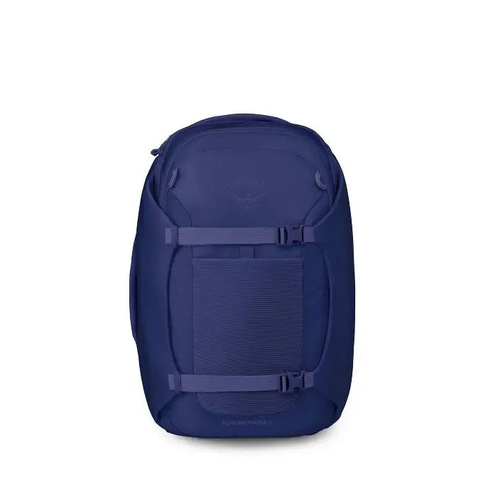 Osprey Sojourn Porter 46L (2026) - front view, shown in Deep Fig