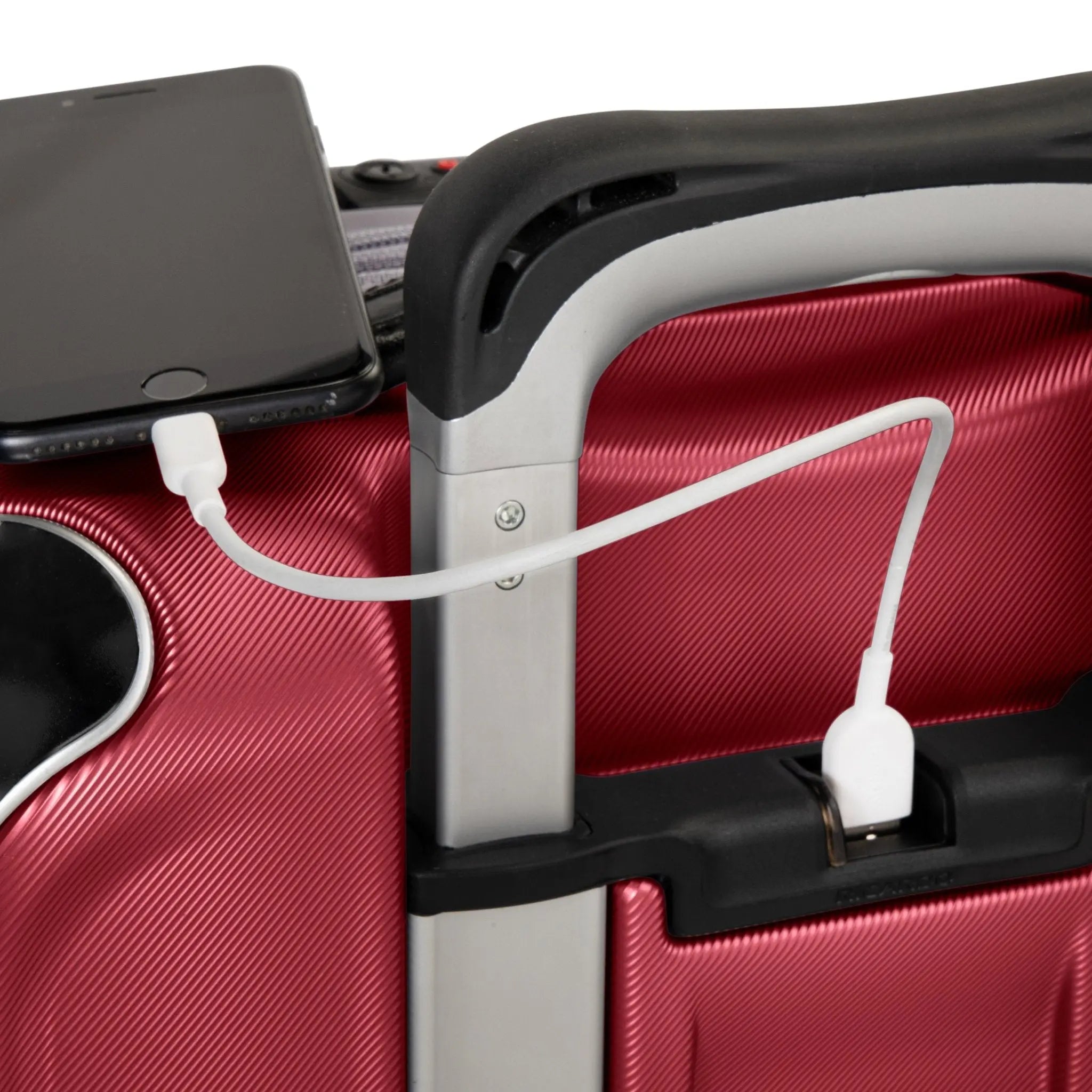 Ricardo Beverly Hills Rodeo Drive 2.0 Hardside Carry-On Expandable Spinner - Crimson